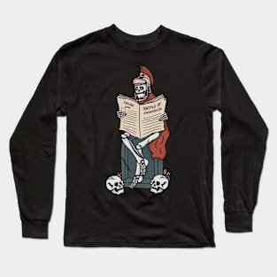 Caesar on News Long Sleeve T-Shirt